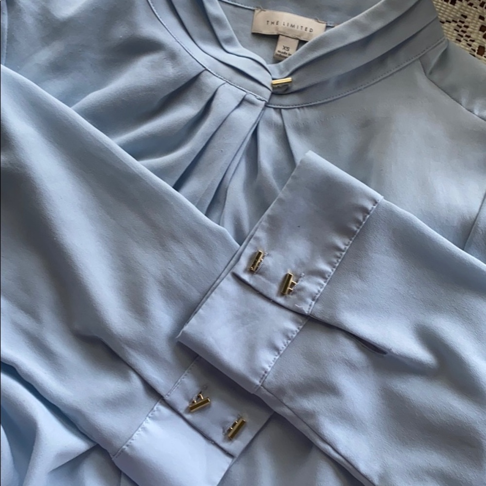Baby blue Limited blouse